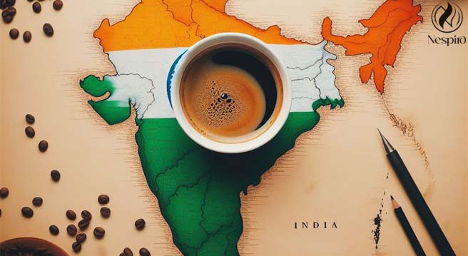 ورود قهوه در هند